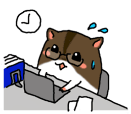 Takitarou the hamster sticker #4295702