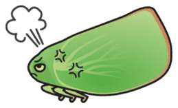Green flatid planthopper sticker #4295853
