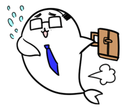 Mr.Seal baldness sticker #4296277