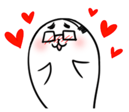 Mr.Seal baldness sticker #4296279