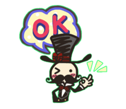 comfort gentleman sticker #4296665