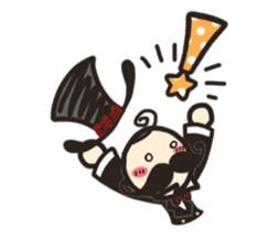 comfort gentleman sticker #4296670