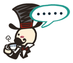 comfort gentleman sticker #4296671