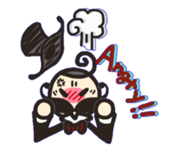 comfort gentleman sticker #4296676