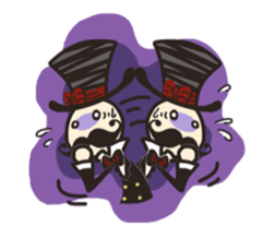 comfort gentleman sticker #4296678