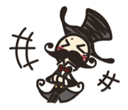 comfort gentleman sticker #4296683