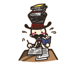 comfort gentleman sticker #4296687