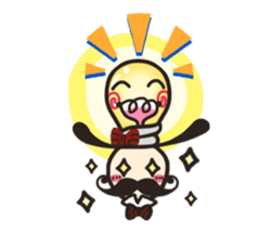 comfort gentleman sticker #4296695