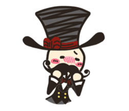 comfort gentleman sticker #4296697