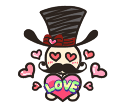 comfort gentleman sticker #4296698