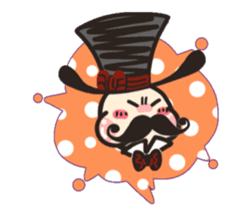 comfort gentleman sticker #4296699