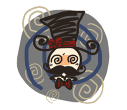 comfort gentleman sticker #4296701