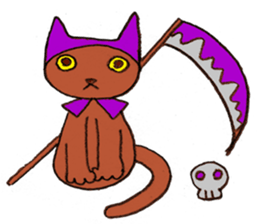 anomalous cat KUMAAAAAN sticker #4297156