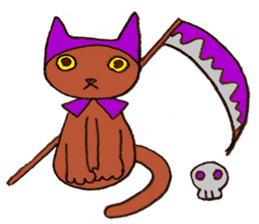 anomalous cat KUMAAAAAN sticker #4297156