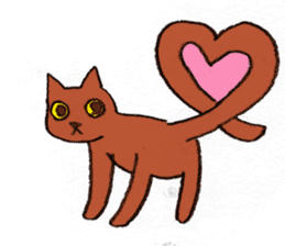 anomalous cat KUMAAAAAN sticker #4297168