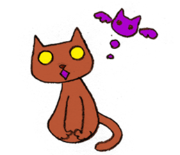 anomalous cat KUMAAAAAN sticker #4297178