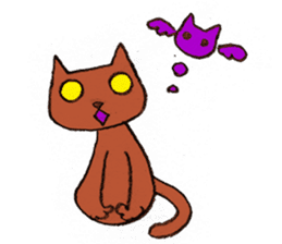 anomalous cat KUMAAAAAN sticker #4297178