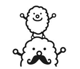 mokumoku uncle sticker #4297243