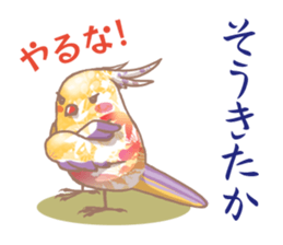 colorful cute birds sticker #4297428