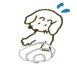 Dog`s life sticker #4297676