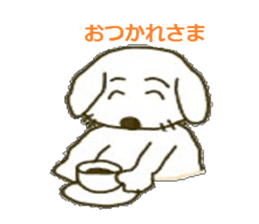 Dog`s life sticker #4297697