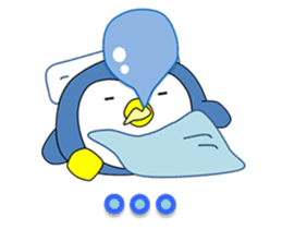 Loose Penguin -daily life- sticker #4297759