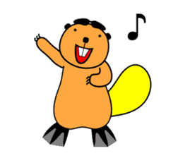 SINGING BEAVERS sticker #4298547