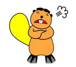 SINGING BEAVERS sticker #4298551