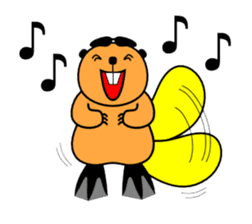 SINGING BEAVERS sticker #4298552