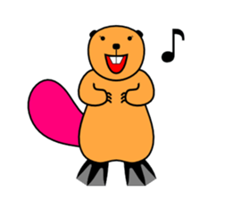 SINGING BEAVERS sticker #4298554