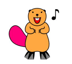 SINGING BEAVERS sticker #4298554