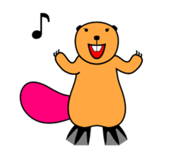 SINGING BEAVERS sticker #4298557