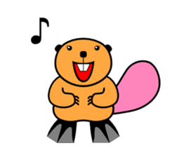 SINGING BEAVERS sticker #4298564