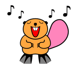 SINGING BEAVERS sticker #4298565