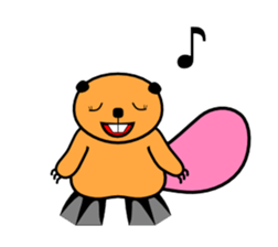 SINGING BEAVERS sticker #4298566