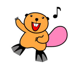 SINGING BEAVERS sticker #4298567