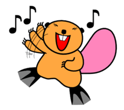 SINGING BEAVERS sticker #4298568