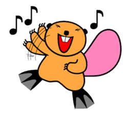 SINGING BEAVERS sticker #4298568