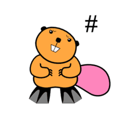 SINGING BEAVERS sticker #4298569