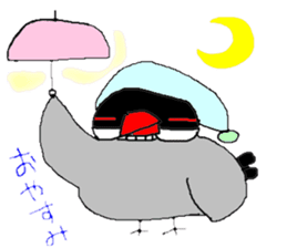 Chibimaru-Chibimaru of sakurabuncyo- sticker #4298710