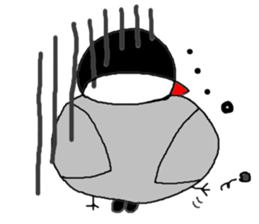 Chibimaru-Chibimaru of sakurabuncyo- sticker #4298735