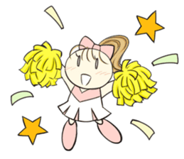 Super baseball hero -'Mr. Round Head'- sticker #4299022