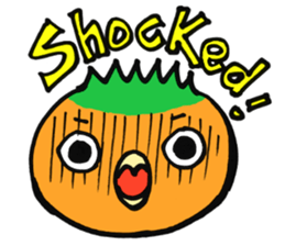 Picotan the lovebird - in English sticker #4299189