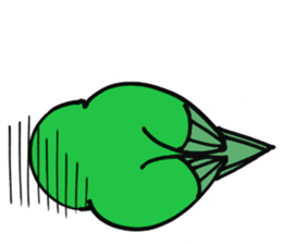 Picotan the lovebird - in English sticker #4299191