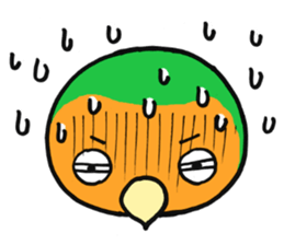 Picotan the lovebird - in English sticker #4299202