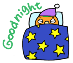 Picotan the lovebird - in English sticker #4299203