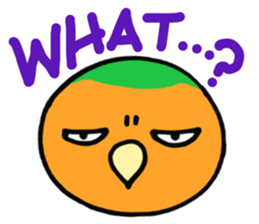 Picotan the lovebird - in English sticker #4299211