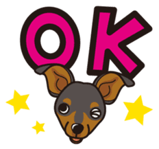 iinu - Miniature Pinscher sticker #4299276