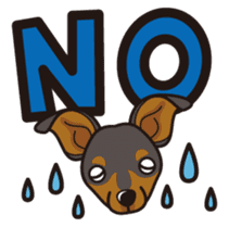 iinu - Miniature Pinscher sticker #4299277