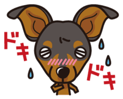 iinu - Miniature Pinscher sticker #4299282